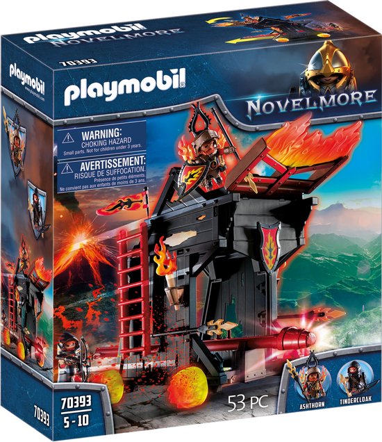 PLAYMOBIL Novelmore Burnham Raiders vurige stormram - 70393