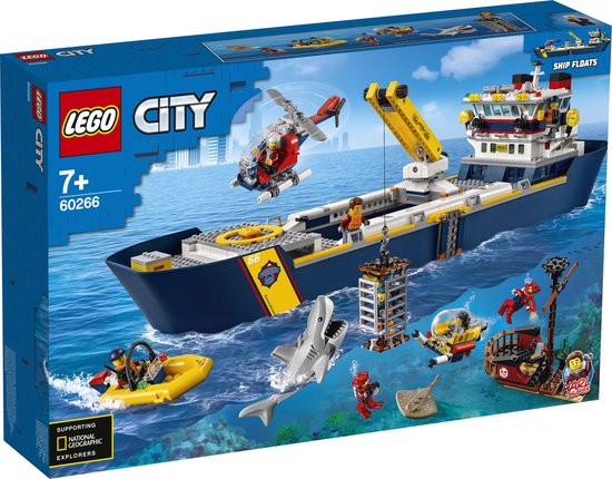 LEGO City Oceaan Onderzoeksschip - 60266