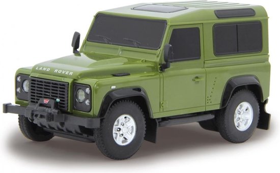 Rastar Rc Land Rover Defender Jongens 1:24 Groen