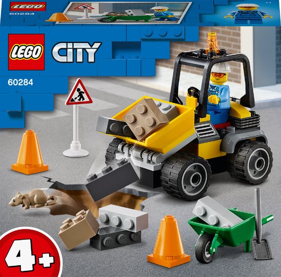 Lego 60284 City Wegenbouwtruck