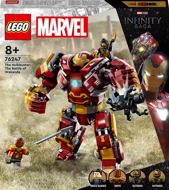 LEGO Marvel De Hulkbuster: De slag om Wakanda Set - 76247