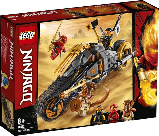 LEGO NINJAGO Cole's Crossmotor - 70672