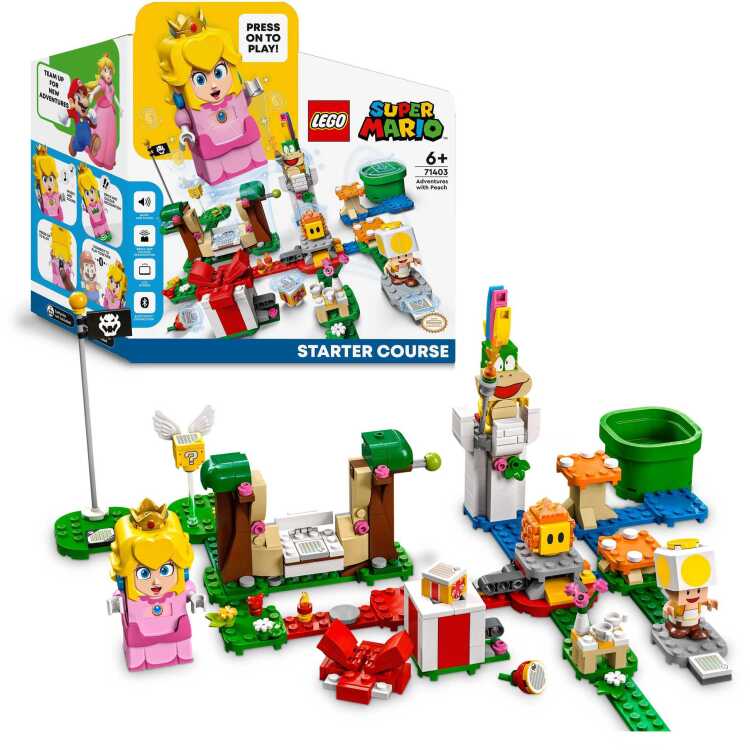 LEGO Super Mario - Avonturen met Peach startset constructiespeelgoed 71403