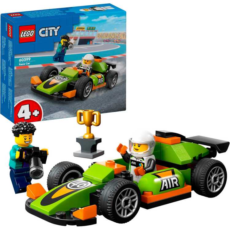 LEGO City - Groene racewagen constructiespeelgoed 60399