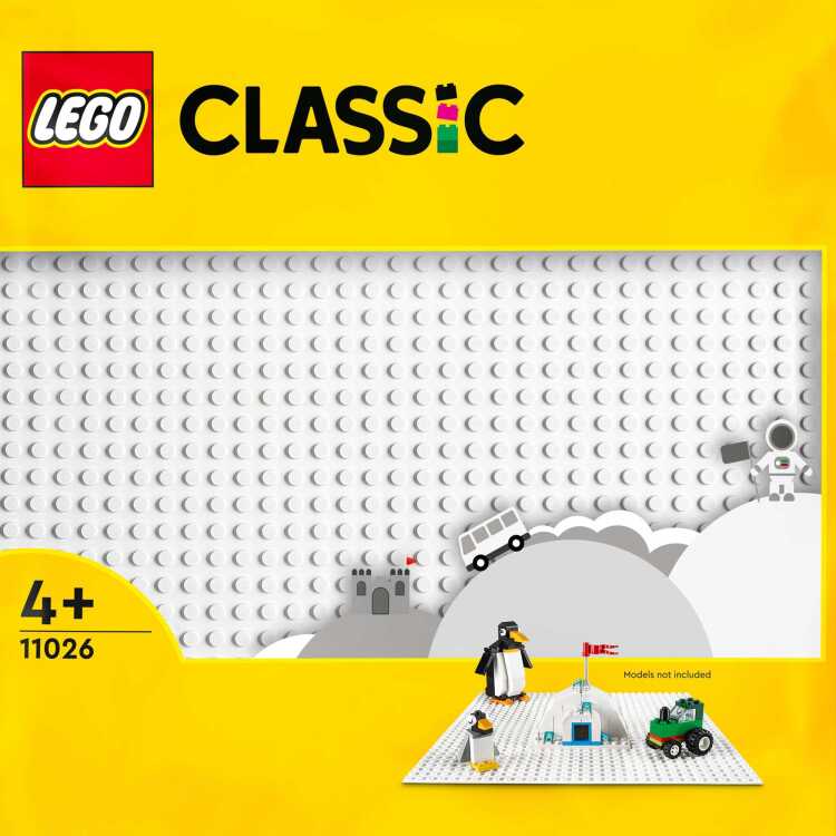 LEGO Classic - Witte bouwplaat constructiespeelgoed 11026