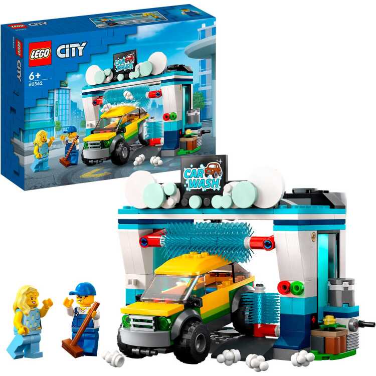 LEGO City - Autowasserette constructiespeelgoed 60362