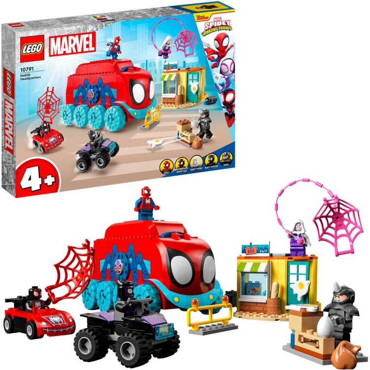 LEGO Spider-Man - Het mobiele hoofdkwartier van Team Spidey constructiespeelgoed 10791