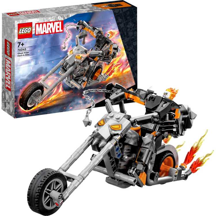 LEGO Marvel - Ghost Rider Mech & motor constructiespeelgoed 76245