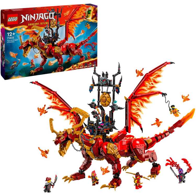 LEGO Ninjago - Brondraak van Beweging constructiespeelgoed 71822