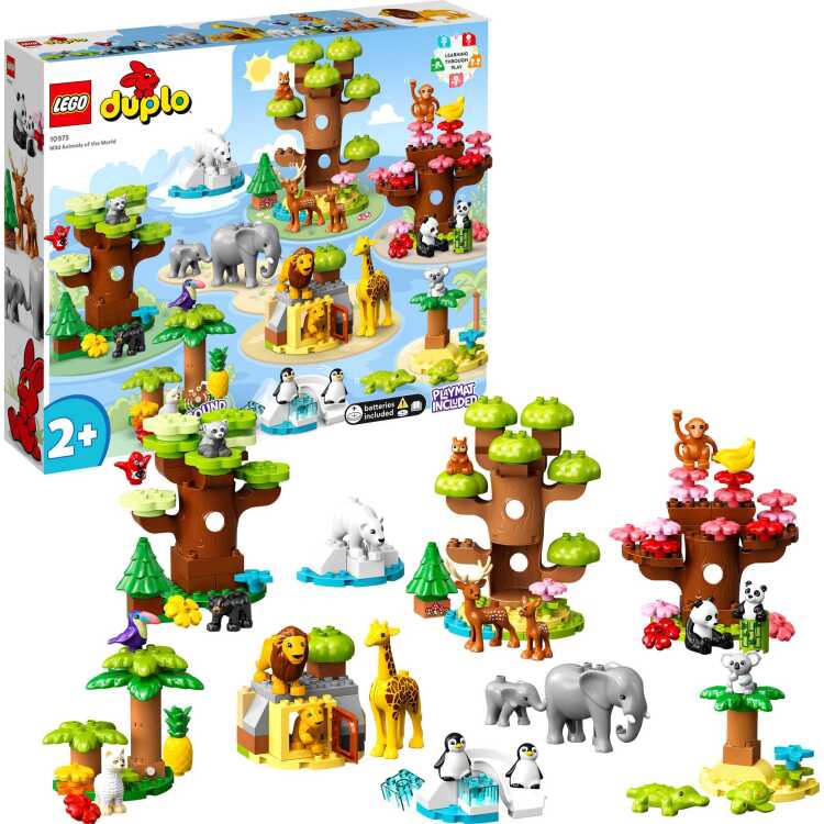 LEGO DUPLO - Wilde dieren van de wereld constructiespeelgoed 10975