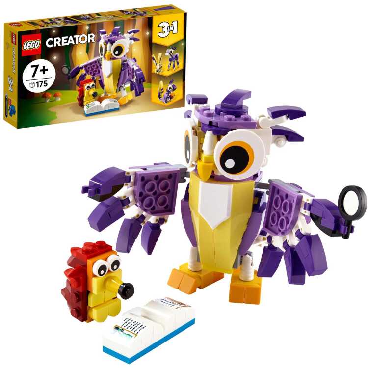 LEGO Creator 3-in-1 - Fantasie boswezens constructiespeelgoed 31125