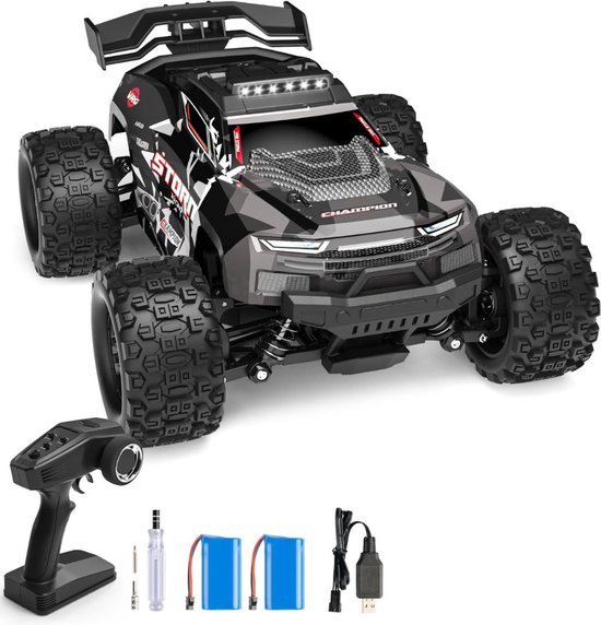 Mrs. Jones® RC Auto Volwassenen - Bestuurbare Auto voor Buiten - Offroad - Zwart