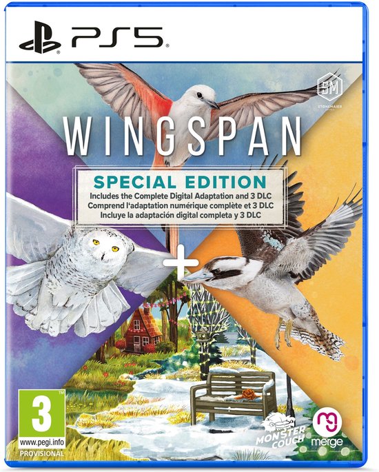 Wingspan - Special Edition - PS5 versie