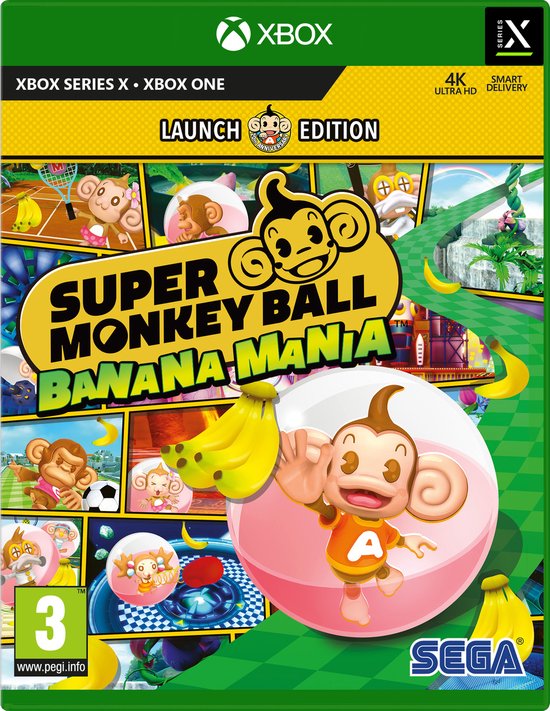 Super Monkey Ball Banana Mania - Launch Edition - Xbox One & Xbox Series X