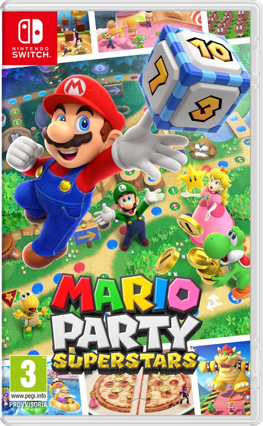 Nintendo Mario Party Superstars, Nintendo Switch, RP (Rating Pending)