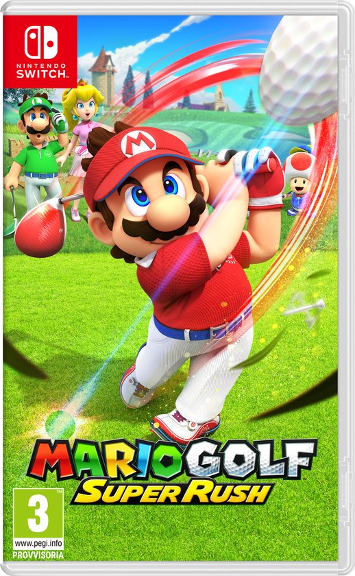 Nintendo Mario Golf: Super Rush, Nintendo Switch, Multiplayer modus, RP (Rating Pending)