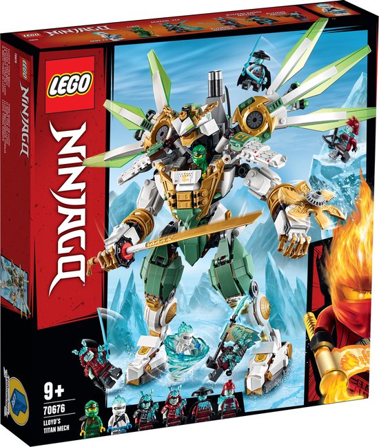 LEGO NINJAGO Titanium Mecha van Lloyd - 70676