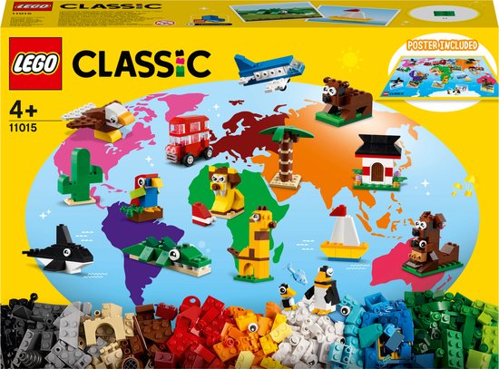 LEGO Classic Rond de Wereld - 11015