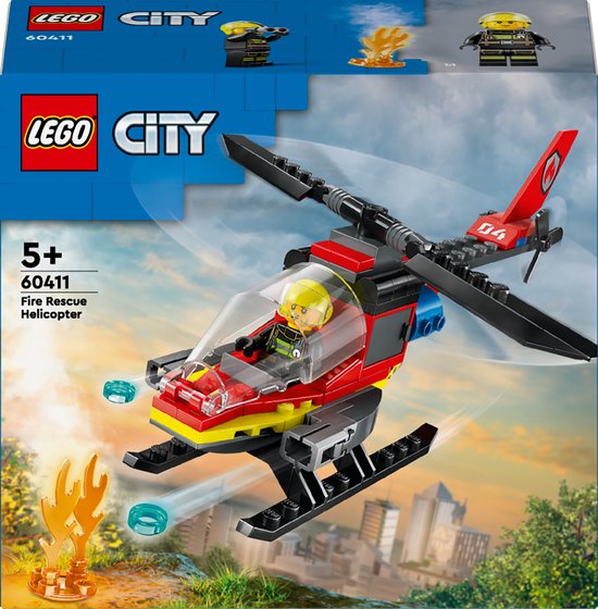 LEGO City Brandweerhelikopter - 60411