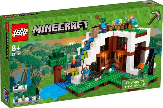 LEGO Minecraft De Watervalbasis - 21134