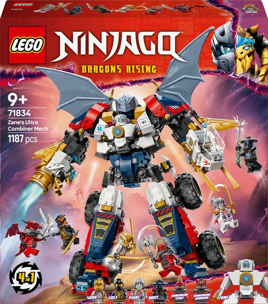 LEGO NINJAGO Zane's ultra-combomecha 4-in-1 - 71834