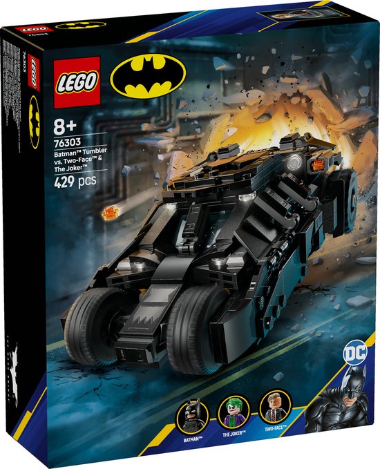 LEGO DC Batman™: Batman Tumbler vs. Two-Face™ en The Joker™ - 76303