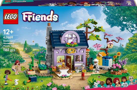 LEGO Friends Imkershuis en bloementuin - 42669