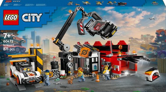 LEGO City Schroothoop met auto's set vanaf 7 jaar - 60472