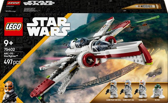 LEGO Star Wars™ ARC-170 Starfighter™ bouw 75402