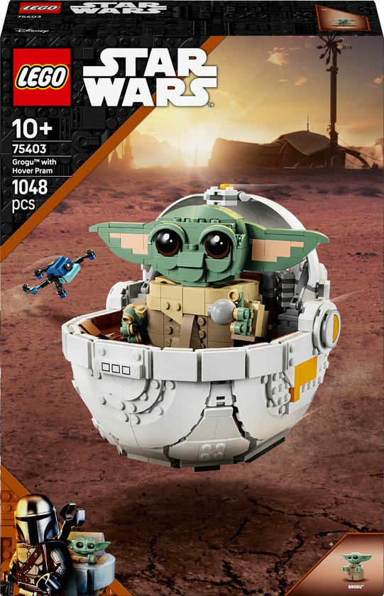 LEGO Star Wars: The Mandalorian™ Grogu™ met zweefkinderwagen 75403