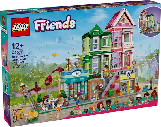 LEGO Friends Heartlake City appartementen en winkels - 42670