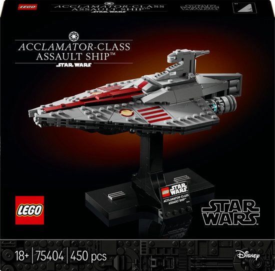 LEGO Star Wars™ Acclamator-Class Assault Ship™ 75404