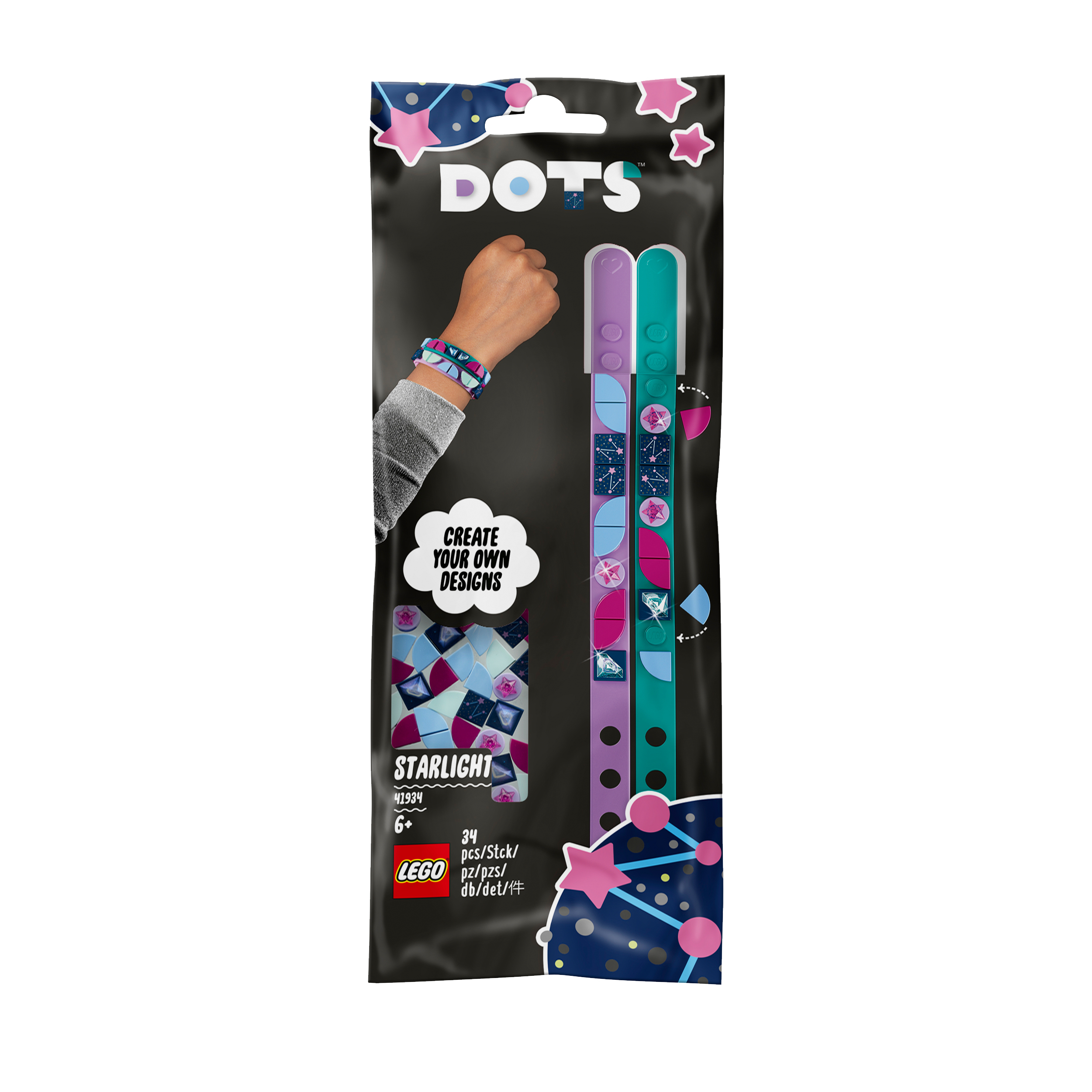 LEGO Dots 41934 starlight bracelets