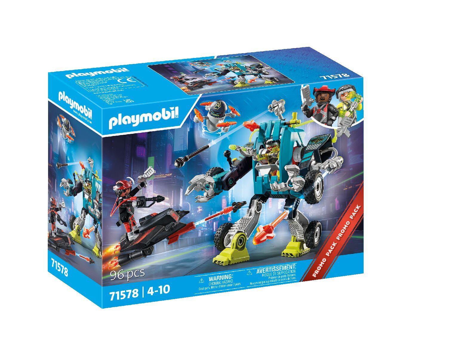 Playmobil® Promo Pack 71578 robot vs. vlieger