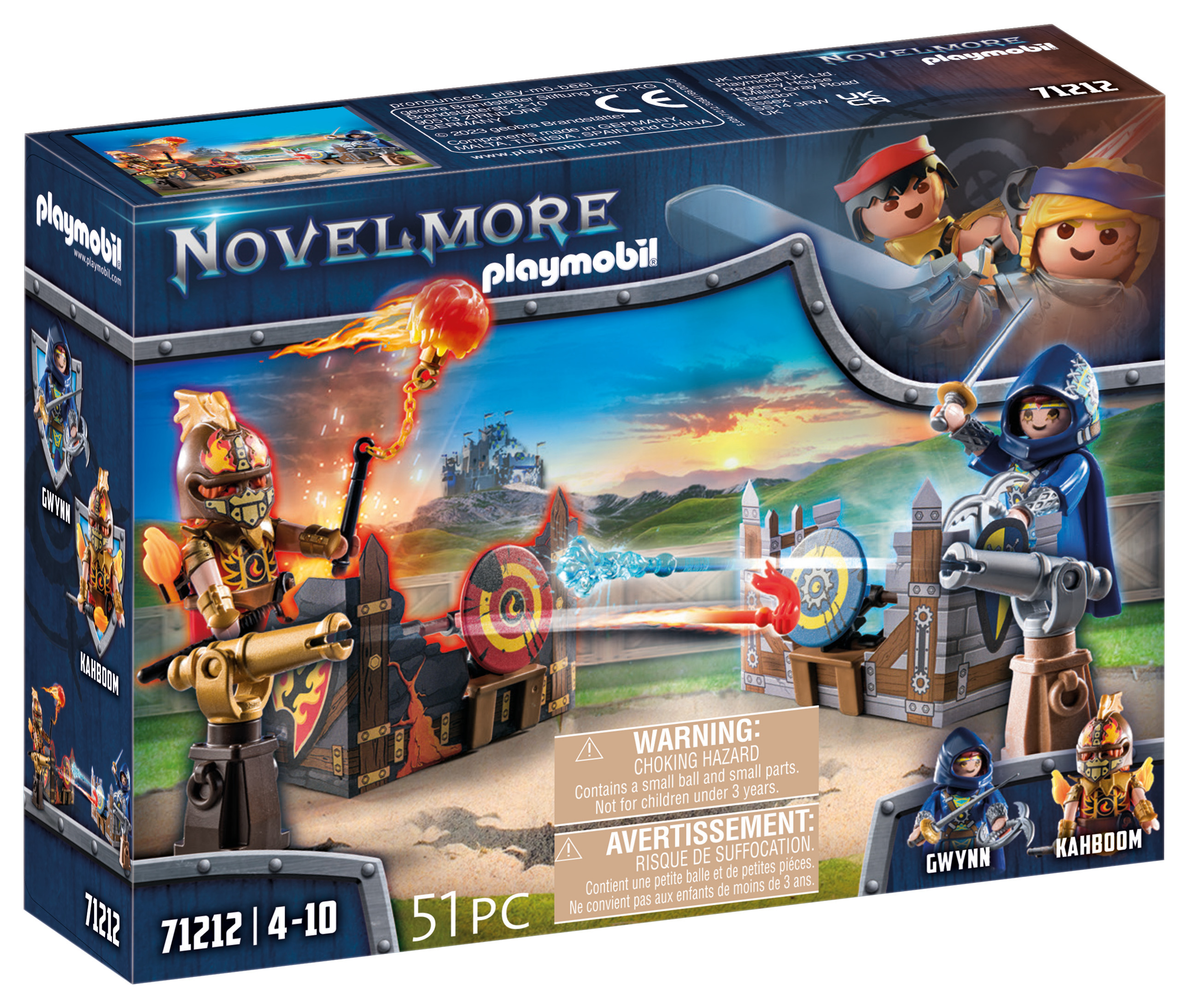 Playmobil® novelmore 71212 novelmore vs burnham raiders - duel