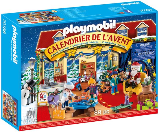 PLAYMOBIL Christmas Adventskalender "Speelgoedwinkel" - 70188