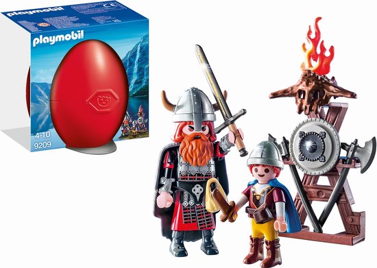 PLAYMOBIL Easter Eggs Grote en kleine viking - 9209