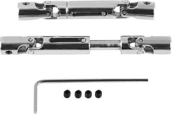 Aandrijfas Upgrade voor RC Truck - 2 STUKS, WPL 1/16 Schaal