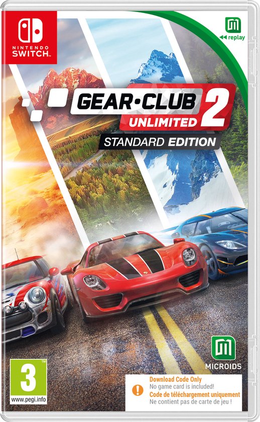 Gear.Club Unlimited 2 (Code in a Box) - Switch