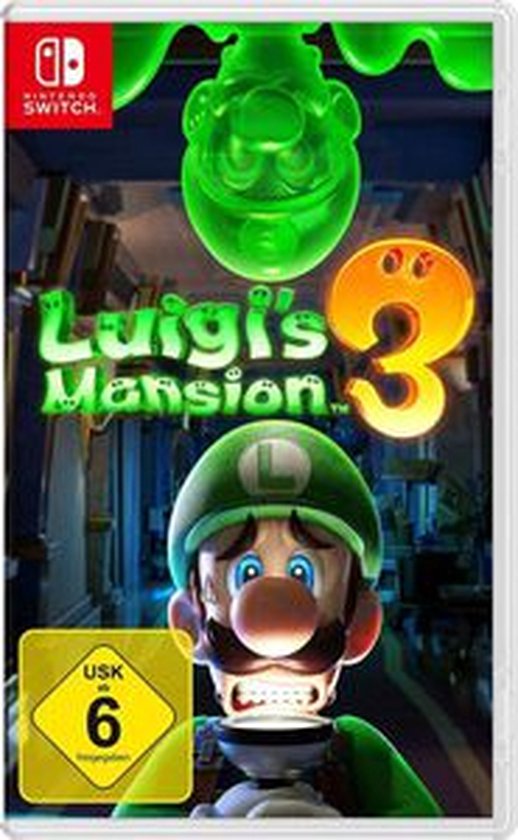 Luigi's Mansion 3 (duitse kaft) - Switch