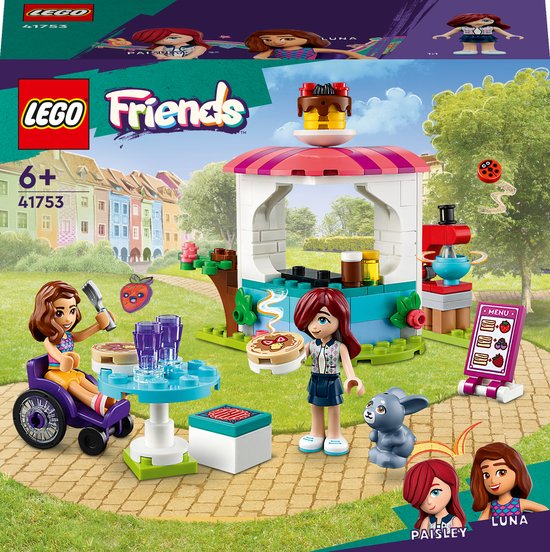 LEGO Friends Pannenkoekenwinkel Creatief Speelgoed met Mini Poppetjes - 41753