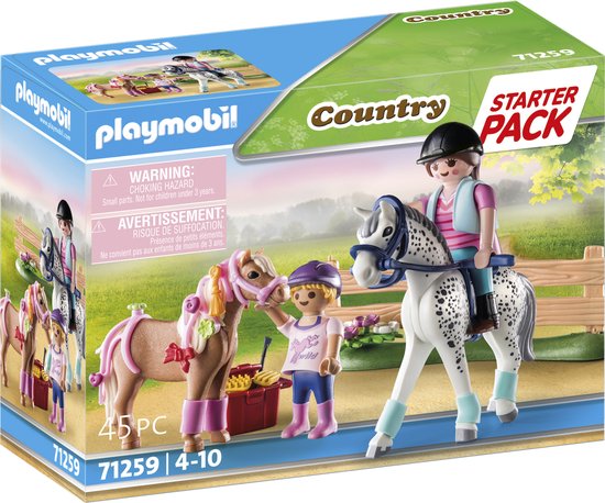 PLAYMOBIL Country Starterpack Paardenverzorging - 71259