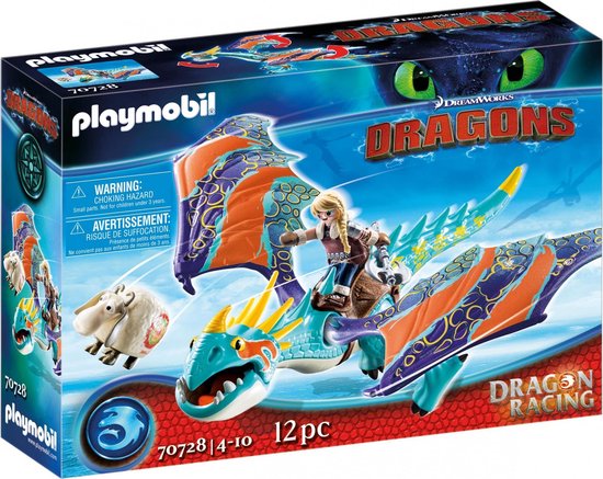 PLAYMOBIL Dragons Dragon Racing: Astrid en Stormvlieg - 70728