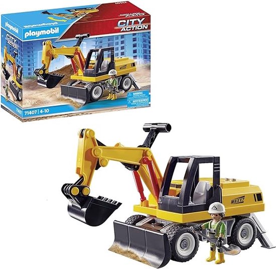 PLAYMOBIL City Action Graafmachine 71407