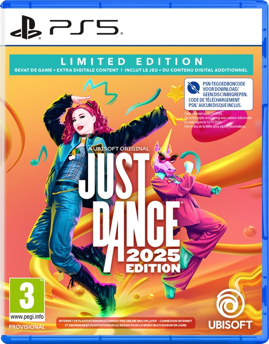 Just Dance 2025: Limited Edition - PS5 - Code in a box