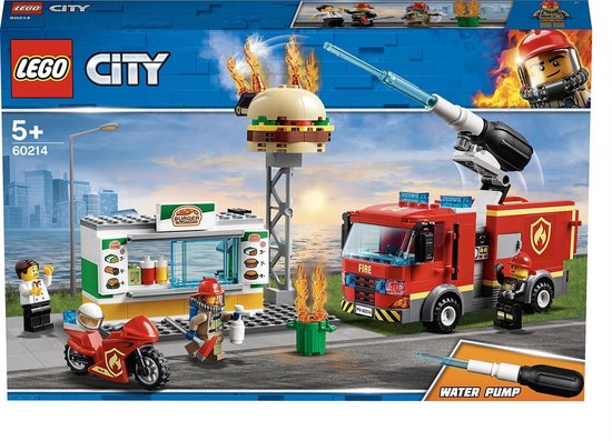 LEGO City Brand bij het Hamburgerrestaurant - 60214