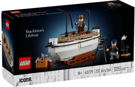 LEGO Icons 40729 - Shackleton's Lifeboat