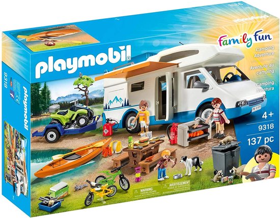 Playmobil - Camper met accessoires - Kampeeravontuur