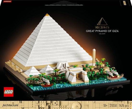 LEGO Architecture Grote Piramide van Gizeh - 21058