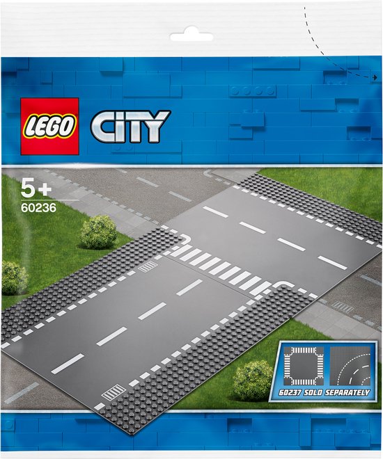 LEGO City Rechte en T-splitsing - 60236